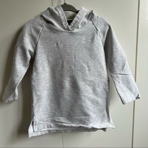 Organic cotton Raglan hoodie tunic size 18-24 from Vonbon
